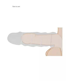 Penis Extender With Rings- 22cm Flesh