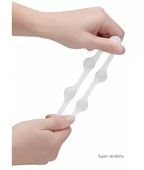 No. 82- Weighted Cock Ring- Transparent