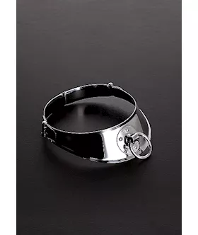 Locking Men's Collar With Ring