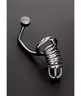Master Chastity Cage W Anal Intruder