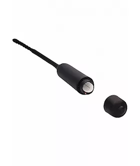 Vibrating Bullet Plug With Beaded Tip