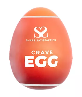 Share Satisfaction Masturbator Egg - Crave 