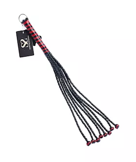 Bound X Braided Leather Cat O Nine Tails