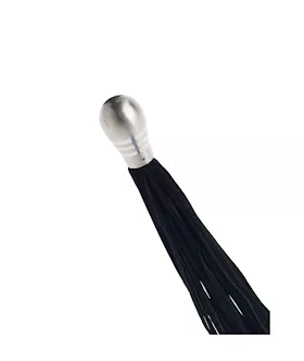 Bound X Suede Flogger With Metal Ball Handle