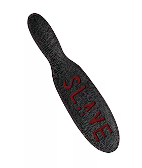 Bound X Leather Slave Paddle