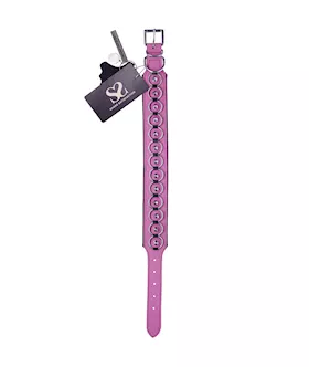 Bound X Pink Spiked Collar
