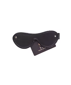Bound X Edged Leather Blindfold