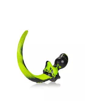 Puppy Tail Buttplug - Bulldog - 4.5 Inch