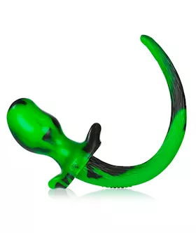 Puppy Tail Buttplug - Bulldog - 4.5 Inch