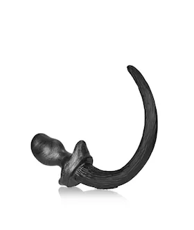 Puppy Tail Buttplug - Bulldog - 4.5 Inch