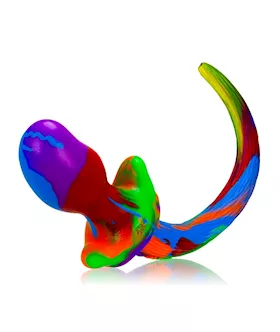 Puppy Tail Buttplug - Pug - 3.25 Inch