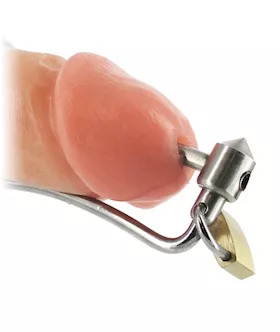 Locking Deep Throat Prince Albert Wand