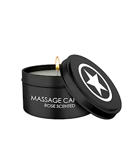 Massage Candle - Rose Scented 