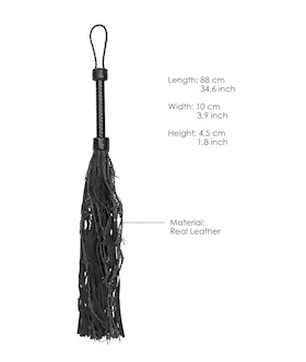 Leather Suede Barbed Wired Flogger 