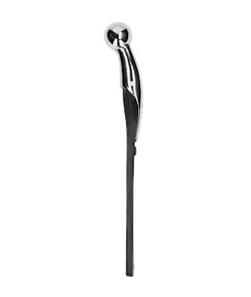 Ball Metal Handle With Saddle Leather Paddle 