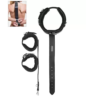Long Fist Neck And Wrist Cuffs