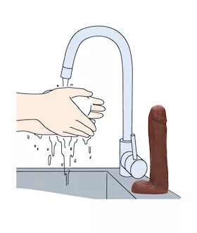Dicky Soap With Balls - Chocolate 