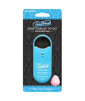 Doc Johnson Goodhead Deep Throat Spray To Go - Cotton Candy - 10ml