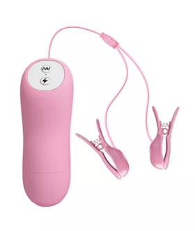 Romantic Wave Electro Shock Nipple Clamps
