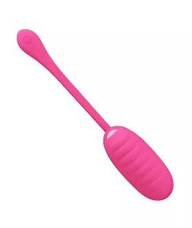 Kirk Liquid Silicone Remote Egg Vibrator - 7.7 Inch