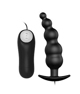 Remote Control Vibrating Anal Butt Beads