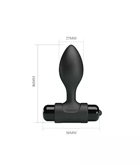 Yuri Silicone Vibrating Butt Plug