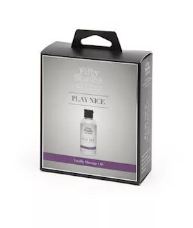 Fifty Shades Of Grey Play Nice Vanilla Massage Oil - 90ml
