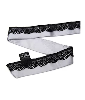 Fifty Shades Of Grey Play Nice Satin And Lace Collar And Nipple Clamps