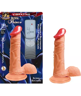 Lifelikes Vibrating Prince Dildo - 6 Inch