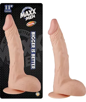 Maxx Men Curved Dong - 11 Inch