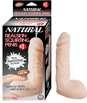 Nass Toys Realskin Squirting Penis - 6 Inch