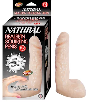 Nass Toys Realskin Squirting Penis - 7.5 Inch