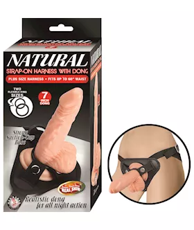 Nass Toys Natural Strap-on With Dildo
