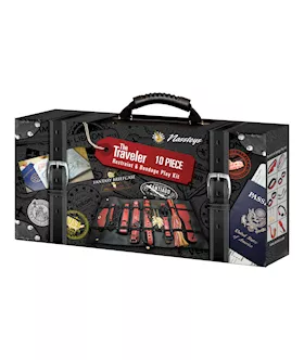 The Traveler 10 Piece Restraints & Bondage Play Kit 