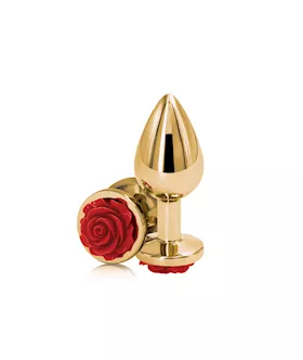 Rose Buttplug - 3.5 Inch