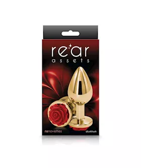 Rose Buttplug - 3.5 Inch