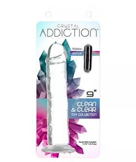 Crystal Addiction Dildo - 9 Inch