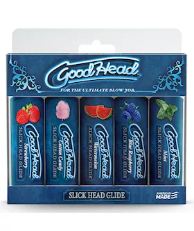 Doc Johnson Goodhead Slick Head Glide - 5 Pack (30ml)