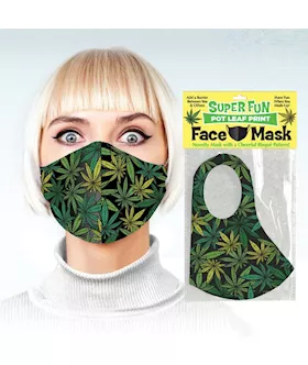 Super Fun Pot Leaf Mask