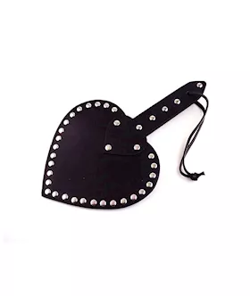 Rouge Leather Heart Paddle