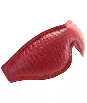 Rouge Padded Leather Blindfold