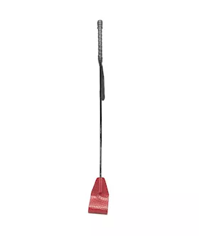 Rouge Leather Riding Crop