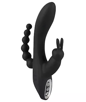 Sweet Smile Triple G-spot Vibrator - 8.1 Inch