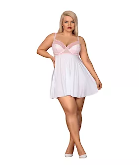 Obsessive Girlly - Babydoll And Thong