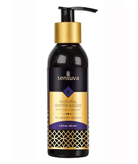 Natural Water-based Personal Moisturizer - Blueberry Muffin - 118ml