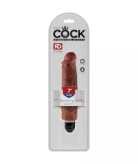 King Cock 7 Inch Vibrating Stiffy