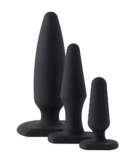 Tripled Butt Plug 3 Piece Set