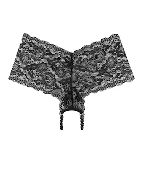 Hookup Panties Pleasure Pearl Boy Shorts - Os/xl