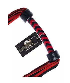 Bound X Double Ended Suede Flogger