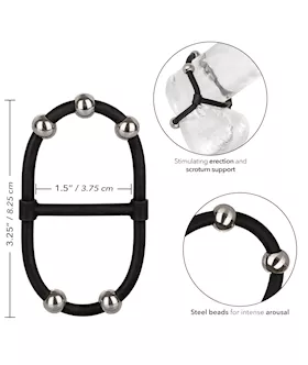 Steel Beaded Dual Silicone Maximizer 